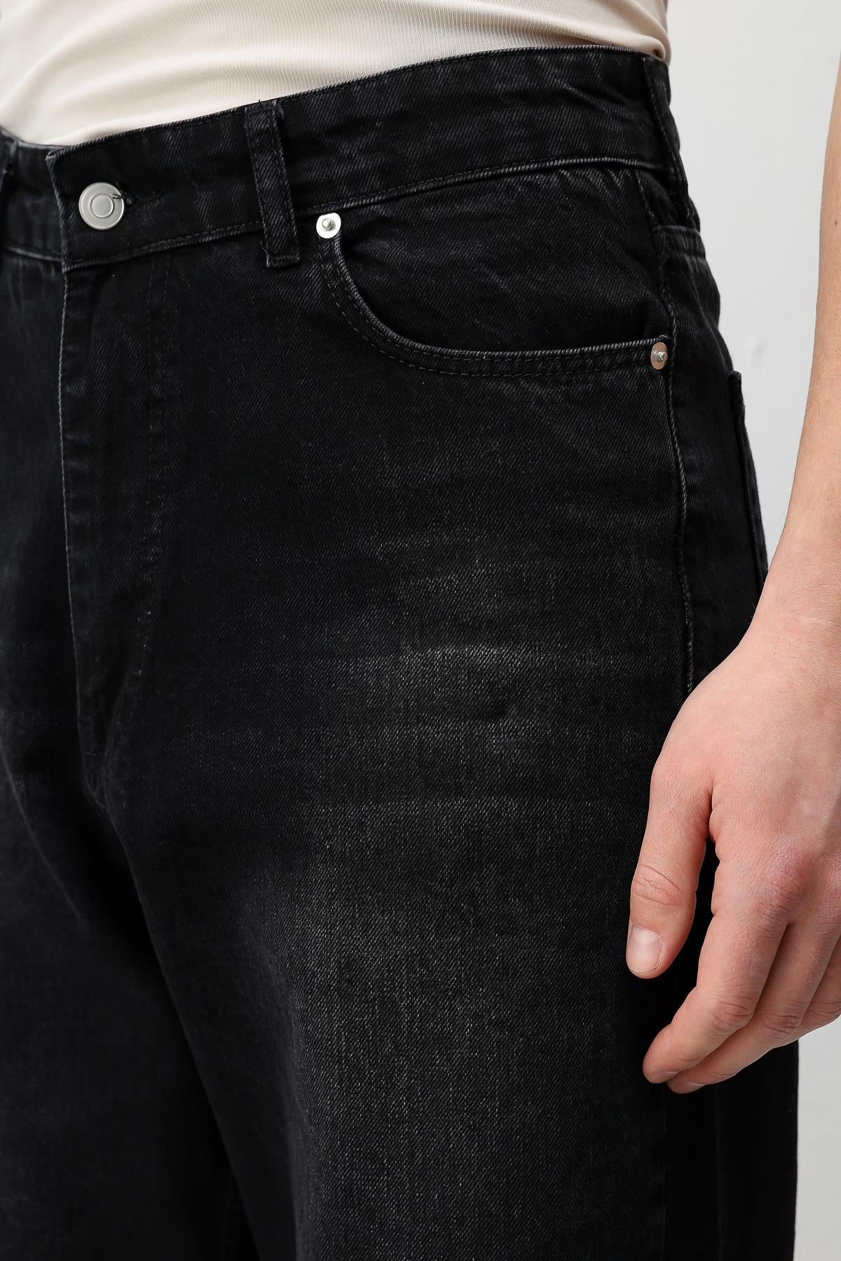Antioch Antrasit Baggy Fit Erkek Jean