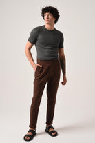 Antioch-Antrasit Bisiklet Yaka Triko T Shirt-T-Shirts-2-Milagron.com