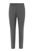 Antioch-Antrasit Klasik Yüksek Bel Erkek Pantolon-Kumaş Pantolon-6-Milagron.com