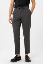 Antioch-Antrasit Slim Fit Comfort Erkek Takım-Takım Elbise-5-Milagron.com