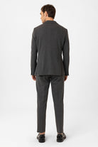Antioch-Antrasit Slim Fit Comfort Erkek Takım-Takım Elbise-9-Milagron.com