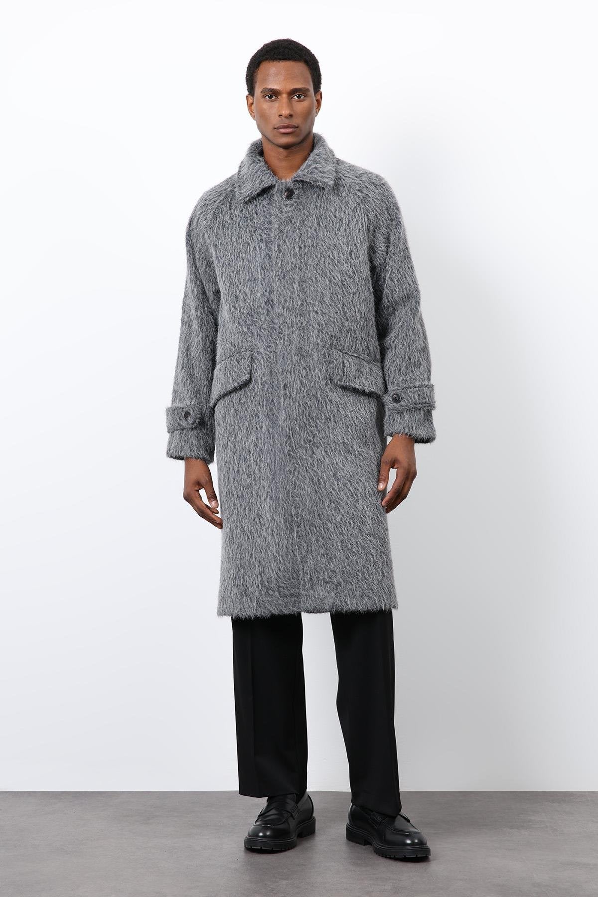 Antioch-Antrasit Suni Kürk Erkek Kaban-Kaban-3-Milagron.com