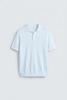 Antioch Bebe Mavi Comfort Slim Polo Yaka Erkek Triko T-Shirt
