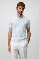 Antioch Bebe Mavi Dokulu Triko Erkek Polo T-Shirt