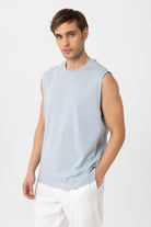 Antioch Bebe Mavi Relaxed Fit Erkek Kolsuz T-Shirt