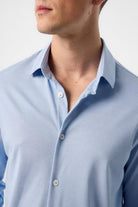 Antioch-Antioch Bebe Mavi Slim Fit Erkek Gömlek-Gömlek-3-Milagron.com