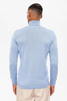 Antioch-Bebe Mavi Tam Boğazlı Erkek Triko-Kazak & Triko-7-Milagron.com