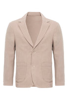 Antioch-Bej Astarsız Torba Cepli Erkek Blazer Ceket-Blazer Ceket-6-Milagron.com