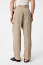 Antioch-Bej Baggy Fitilli Erkek Pantolon-Kumaş Pantolon-4-Milagron.com