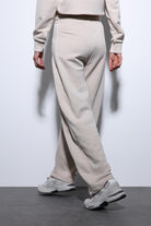 Antioch-Antioch Bej Basic Düz Paça Kadın Eşofman Altı-Eşofman-7-Milagron.com