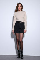 Antioch-Antioch Bej Basic Kadın Triko Kazak-Kazak-2-Milagron.com