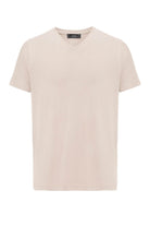 Antioch-Bej Basic V Yaka Erkek T Shirt-T-Shirts-6-Milagron.com