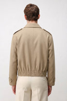 Antioch Bej Boxy Fit Erkek Mont