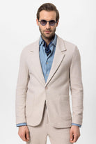 Antioch-Bej Dokulu Astarsız Erkek Ceket-Ceket-1-Milagron.com