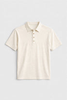 Antioch Bej Düğmeli Polo Yaka Erkek T-Shirt - 4