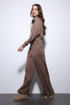 Antioch-Bej Fermuarlı Kadın Eşofman Takım-Takım-3-Milagron.com