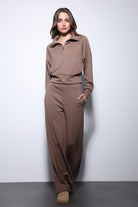 Antioch-Bej Fermuarlı Kadın Eşofman Takım-Takım-4-Milagron.com