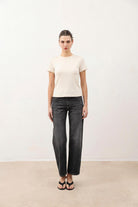 Antioch Bej Kadın Basic T-Shirt