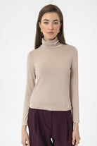 Antioch-Bej Kadın Boğazlı Triko Kazak-Kazak & Triko-5-Milagron.com