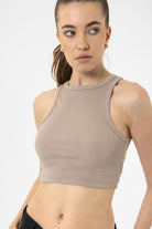 Antioch-Bej Kadın Fitilli Crop Atlet-Atlet-4-Milagron.com