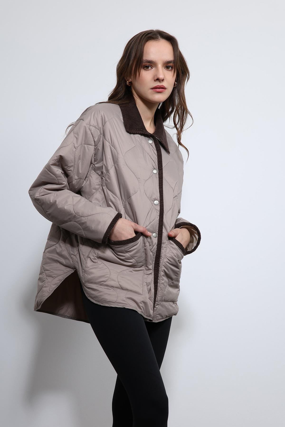 Antioch-Bej Kontrast Yaka Desenli Mont-Mont-3-Milagron.com