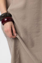 Antioch-Bej Modal Midi Kadın Elbise-Elbise-3-Milagron.com