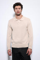 Antioch-Bej Polo Yaka Basic Erkek Kazak-Kazak-4-Milagron.com