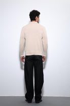 Antioch-Bej Polo Yaka Basic Erkek Kazak-Kazak-7-Milagron.com