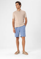 Antioch-Bej Polo Yaka Slim Fit Erkek T Shirt-T-Shirts-1-Milagron.com