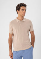 Antioch-Bej Polo Yaka Slim Fit Erkek T Shirt-T-Shirts-5-Milagron.com