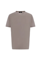 Antioch-Bej Regular Fit Modal Teknik Kumaş Erkek T Shirt-T-Shirts-6-Milagron.com