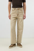 Antioch Bej Relax Fit Erkek Jean