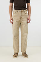 Antioch Bej Relax Fit Erkek Jean