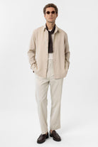 Antioch-Bej Relax Fit Liyosel Kumaş Erkek Gömlek-Gömlek-2-Milagron.com