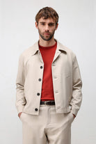 Antioch Bej Relaxed Fit Baharlık Erkek Mont