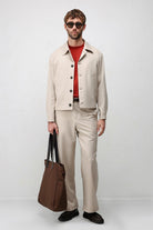 Antioch Bej Relaxed Fit Baharlık Erkek Mont