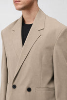 Antioch Bej Relaxed Fit Erkek Blazer Ceket
