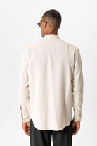 Antioch-Bej Teknik Tencel Kumaş Erkek Gömlek-Gömlek-6-Milagron.com