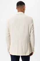 Antioch-Bej Torba Cepli Astarsız Erkek Blazer Ceket-Ceket-6-Milagron.com