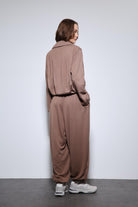 Antioch-Bej Volümlü Ceket Ve Paça Lastikli Eşofman Takım-Takım-7-Milagron.com