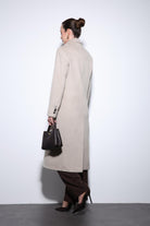 Antioch-Bej Yün Karışımlı Kruvaze Kadın Kaban-Kaban-7-Milagron.com