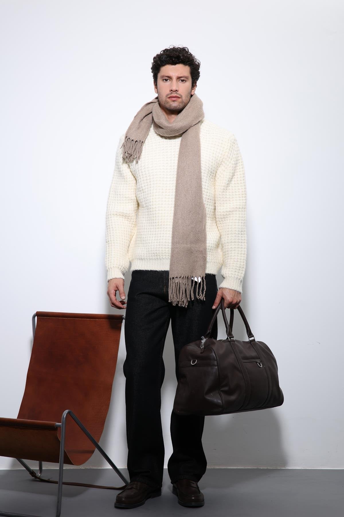 Antioch-Bej örme Dokulu Erkek Kazak-Kazak-1-Milagron.com