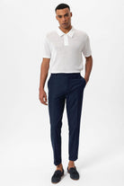 Antioch-Beyaz Polo Yaka örme Erkek T Shirt-T-Shirts-2-Milagron.com