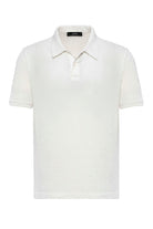 Antioch-Beyaz Polo Yaka örme Erkek T Shirt-T-Shirts-6-Milagron.com