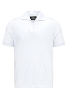 Antioch-Beyaz Regular Fit Apaş Yaka Erkek T Shirt-T-Shirts-6-Milagron.com