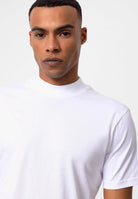 Antioch-Beyaz Slim Fit Basic T Shirt-T-Shirts-4-Milagron.com