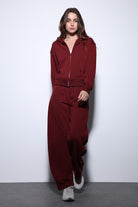 Antioch-Antioch Bordo Kapüşonlu Kadın Sweatshirt-Sweatshirt-3-Milagron.com