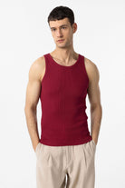 Antioch Bordo Slim Fit Erkek Atlet