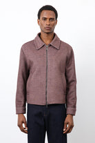 Antioch-Bordo Yün Karışımlı Erkek Ceket-Ceket-3-Milagron.com