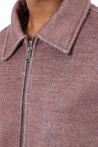 Antioch-Bordo Yün Karışımlı Erkek Ceket-Ceket-5-Milagron.com